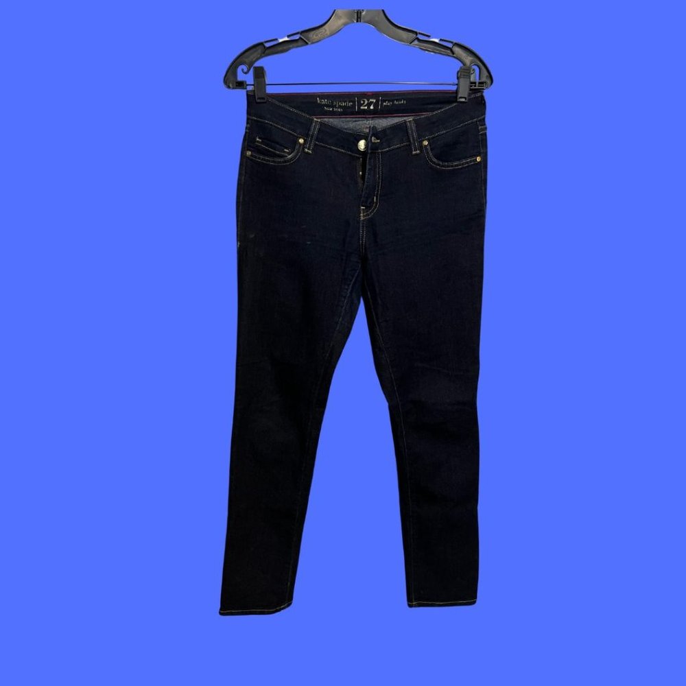 Kate Spade - Perry Street Straight Leg Dark Wash Jeans | Size 27